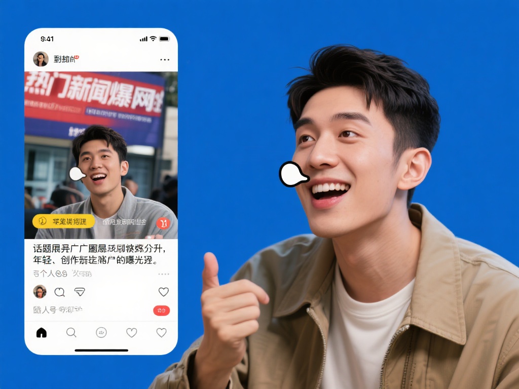 举例来说，当某个热门新闻事件刷爆网络时，他会快速制